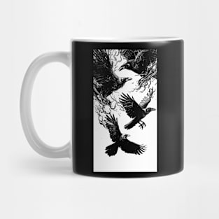 The Crow of the Cemetery Mug